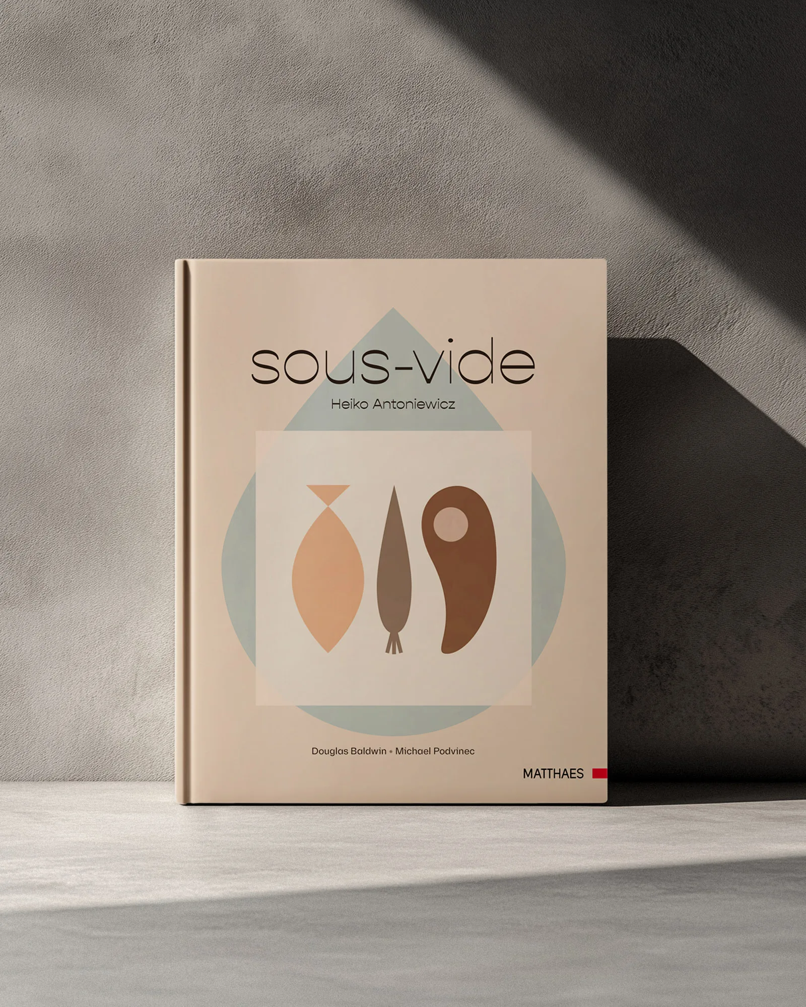 Cover von dem Standardwerk "Sous-Vide" des Kochbuchautors Heiko Antoniewicz.