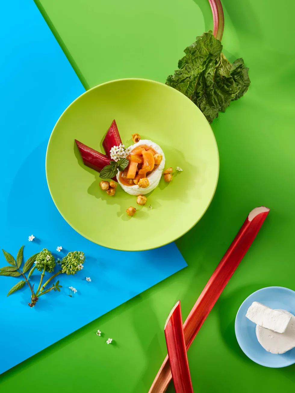 Poppiges Foodfoto 