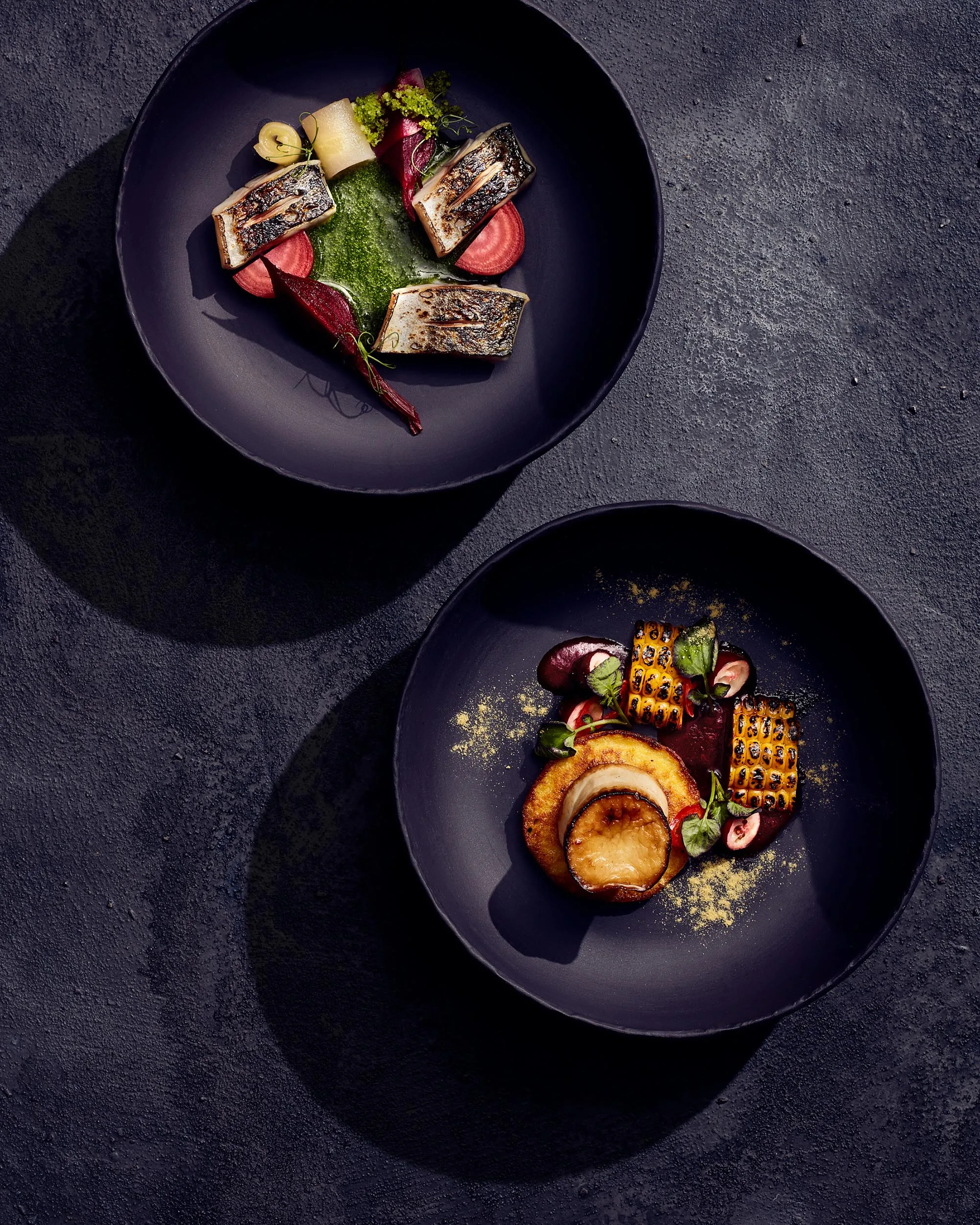 Soulfood Bowl Gerichte - stilistisch klar und atmosphärisch dicht fotografiert.