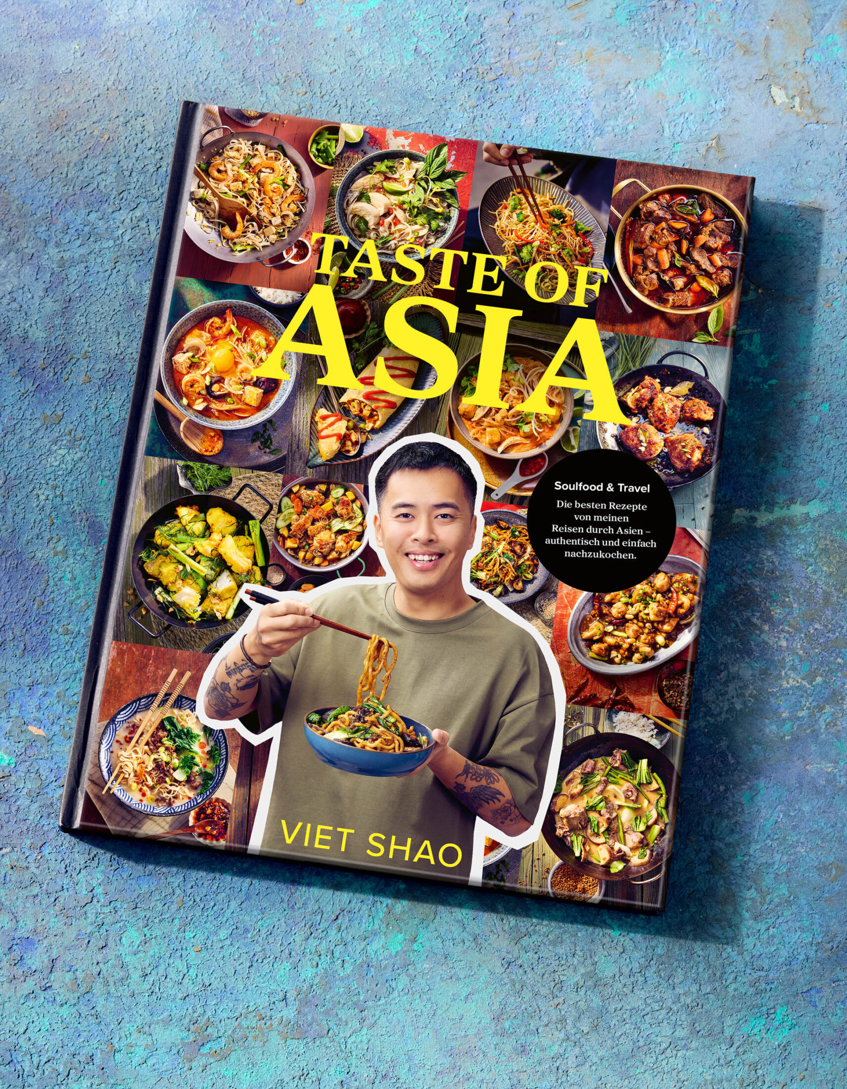 Cover Kochbuch "Taste of Asia" von Viet Shao