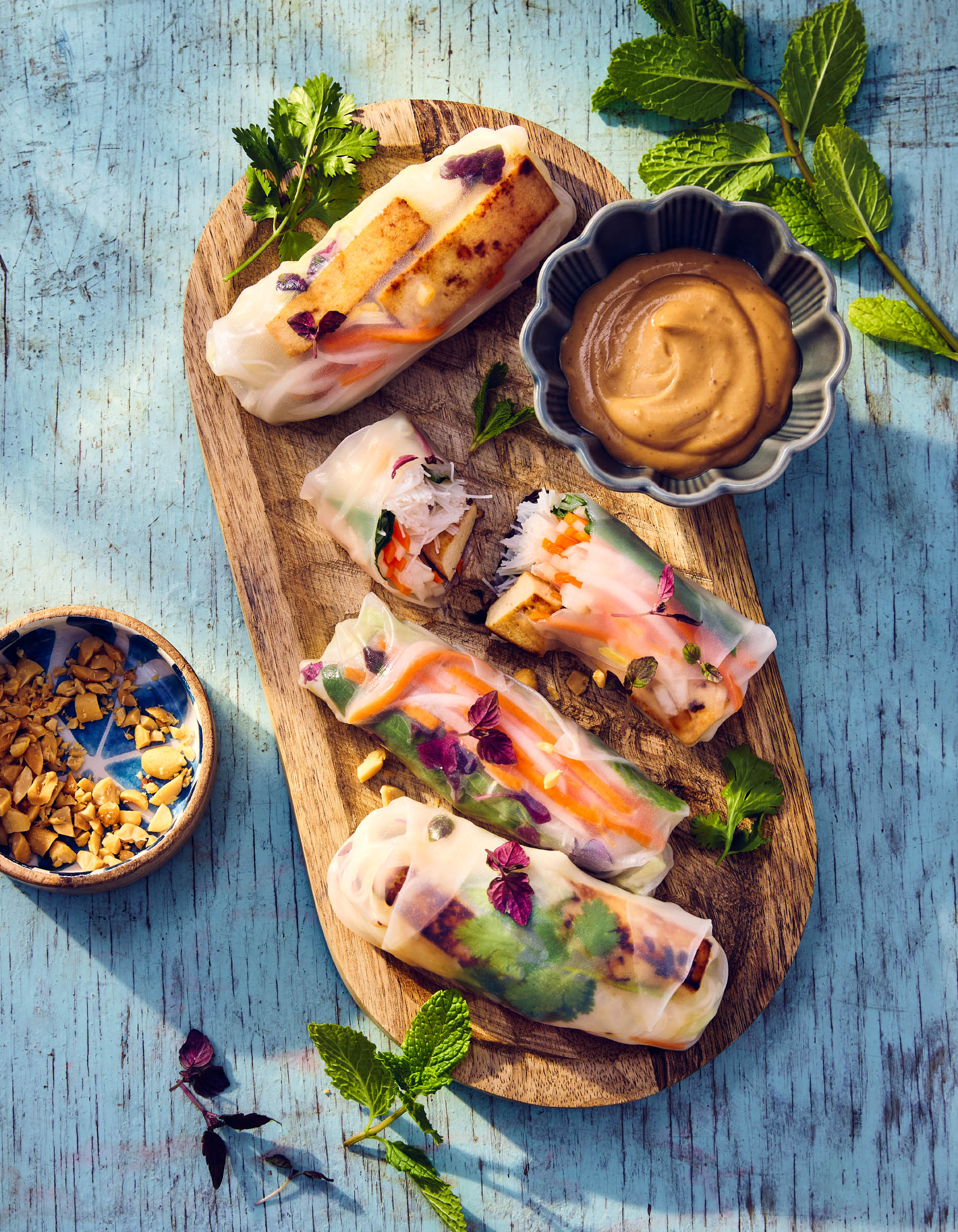 Gỏi Cuốn Chay als Editorial Foodmotiv